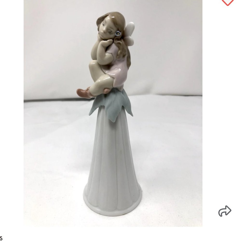 Lladro: It's A Girl Fairy Bell